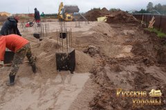 докладний фотозвіт про будівництво фундаменту для дерев'яного будинку 9