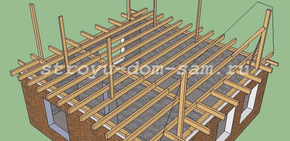 Мансардная Крыша Своими Руками