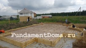 строительство фундамента плиты в лен. области